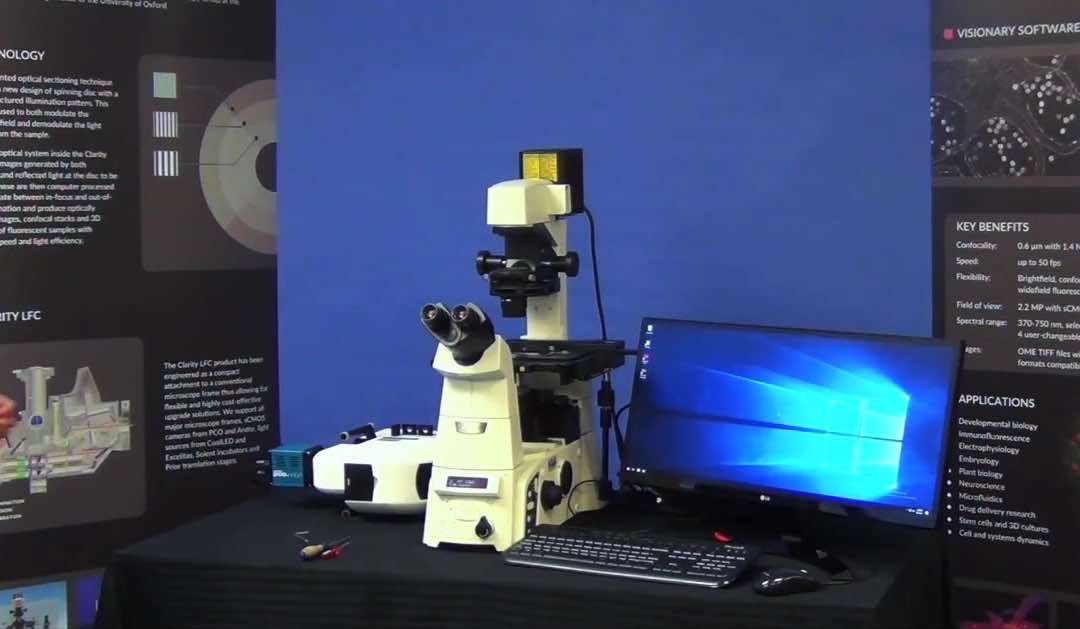 Clarity LFC- From boxed instrument to processed confocal stack in under 5 minutes